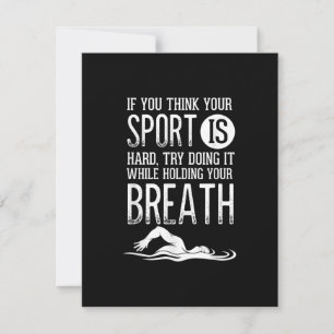 Mens Swim Swimmer Swimming Sport Practice Invitation