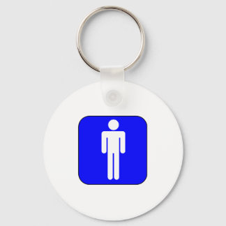 Mens Symbol Key Ring
