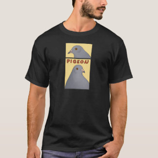Men's T-Shirt Cartoon Pigeon