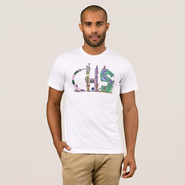 Men's T-Shirt | CHARLESTON, SC (CHS) (Front Full)