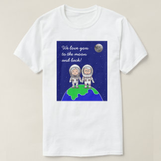 men's T-Shirt Grandparent Astronauts by Jo Images 