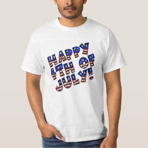 Men's T-Shirt/Happy 4th of July T-Shirt
