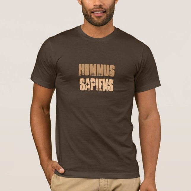 men's t-shirt - hummus sapiens (Front)