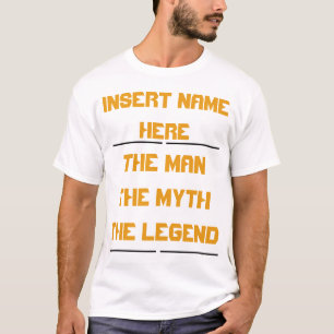 Men's T-Shirt Man Myth Legend