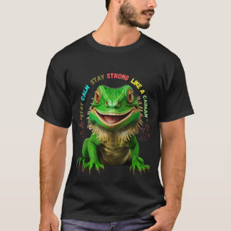 Men's T-Shirt: Stay Calm, Stay Strong, Like a Caim T-Shirt