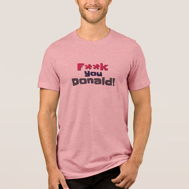 Men's T-Shirts Donald Trump (Front)