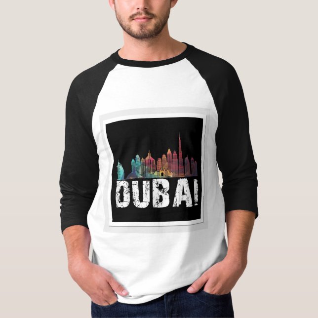 Men's T-shirts featuring Dubai (Front)