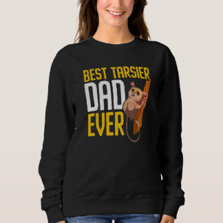 Mens Tarsier Dad Wildlife Animal Tarsier Whisperer Sweatshirt