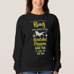 Mens Tea Bearded Dragon Sweatshirt
