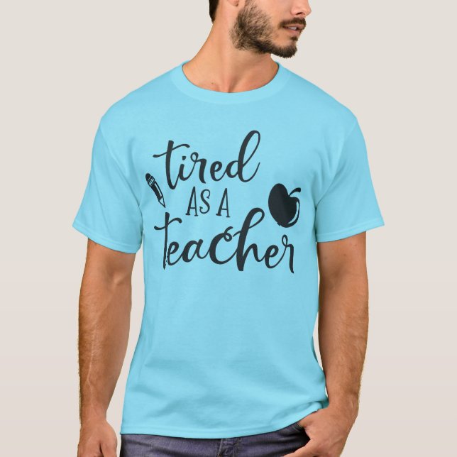 Men's Teacher Quote T-Shirt (Front)
