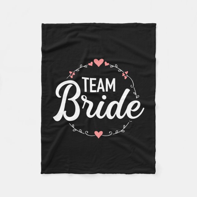 Mens team bride hen party jga performance  fleece blanket (Front)