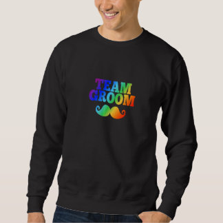 Mens TEAM GROOM  Men Bachelor Stag Night Party Sweatshirt