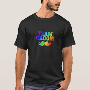 Mens TEAM GROOM Men Bachelor Stag Night Party T-Shirt