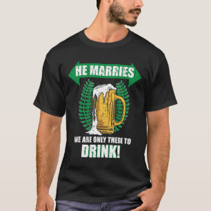 Mens Team Groom Stag Party Beer Men T-Shirt