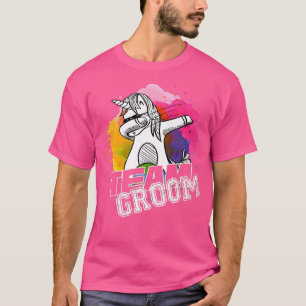 Mens TEAM GROOMMen Bachelor Stag Night Party21 T-Shirt