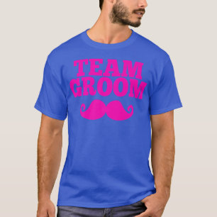 Mens Team GroomMen Bachelor Stag Night Party 1703 T-Shirt