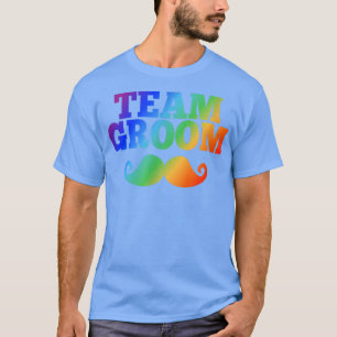 Mens Team GroomMen Bachelor Stag Night Party 1730 T-Shirt