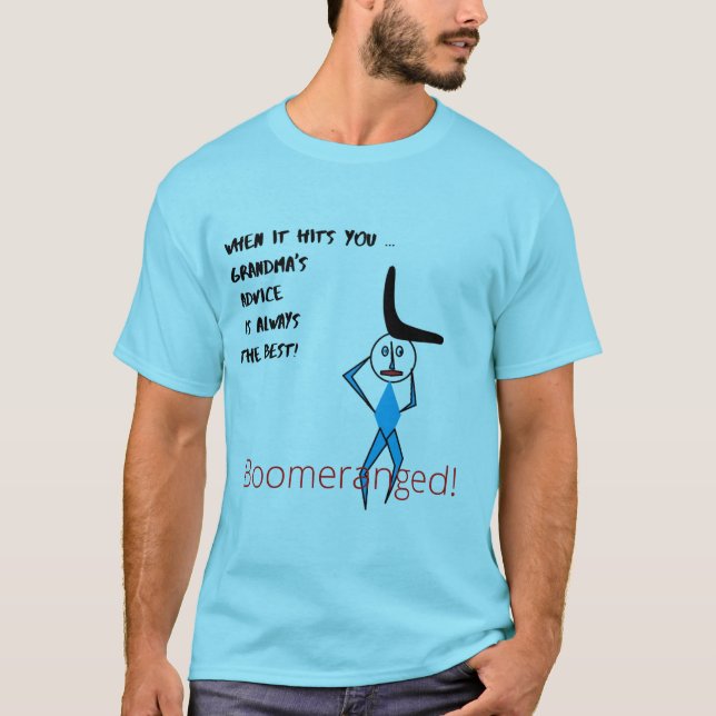 Men's Tee Shirt Boomeranged (Front)