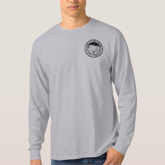 Men's Tee Shirt long sleeve with logo on front 