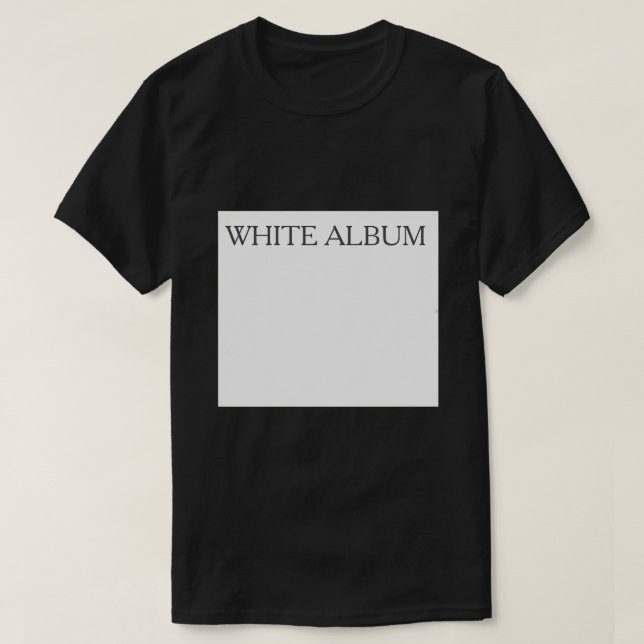 Men's Tee White Album (Design Front)