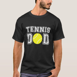 Mens Tennis Dad Tennis For Father Dad Tennis T-Shirt