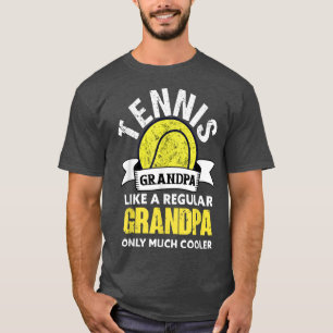 Mens Tennis Grandpa Funny Tennis Grandfather T-Shirt