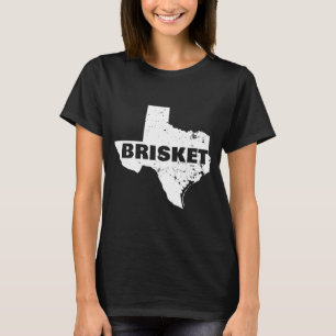 Mens texas brisket map performance T-Shirt
