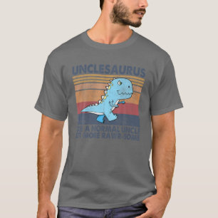 Mens Tg Vintage Unclesaurus Uncle Unicorn Lover Co T-Shirt