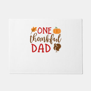 Mens Thanksgiving Matching Family Turkey Shirts On Doormat