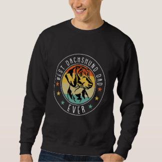 Mens The Best Dad Sausage From The History Father' Sweatshirt