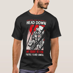 Mens The Devil Saw Me With My Head Down Thought He T-Shirt
