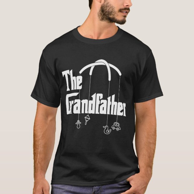 Mens The Grandfather Funny  for Grandpas product T-Shirt (Front)