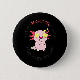 Mens The Groom Squad Bachelor Party Wedding I Haxo 6 Cm Round Badge