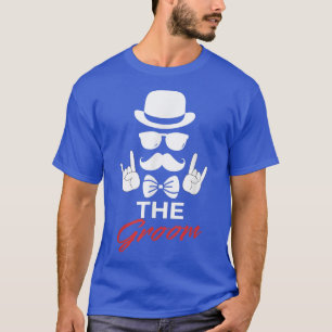 Mens The GroomWedding Marriage Bachelor Party  T-Shirt