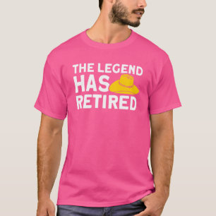 Mens The Legend Has Retired State Trooper T-Shirt