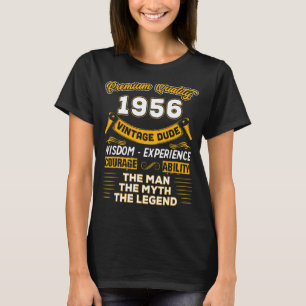 Mens The Man Myth Legend 1956 67th Birthday Gift F T-Shirt