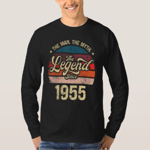 Mens The Man The Myth The Legend Since 1955 Birthd T-Shirt