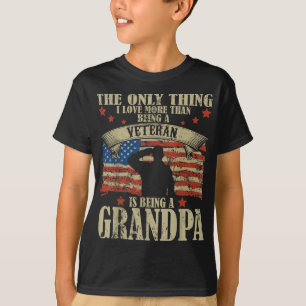Mens The Only Thing I Love More Than Being A Veter T-Shirt