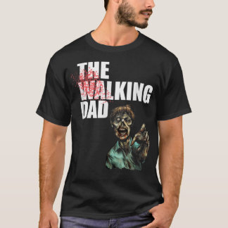 Mens The Walking Dad Fathers Day Gift Horror Movie T-Shirt