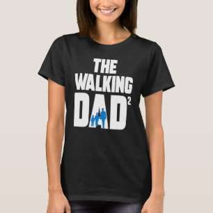 Mens The Walking Dad ² Saunter Dad Son Father's Da T-Shirt