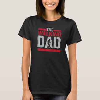 Mens The Walking Dad Walker Cardio Fitness Exercis T-Shirt