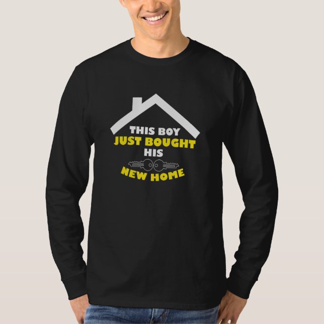 Mens This Boy Homeowner House Owner New Home New H T-Shirt (Front)