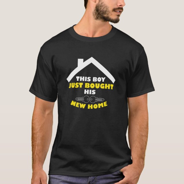 Mens This Boy Homeowner House Owner New Home New H T-Shirt (Front)