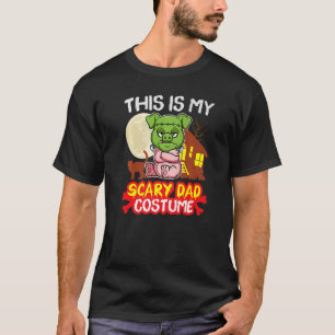 Mens This Is My Scary Dad Costume Halloween Father T-Shirt