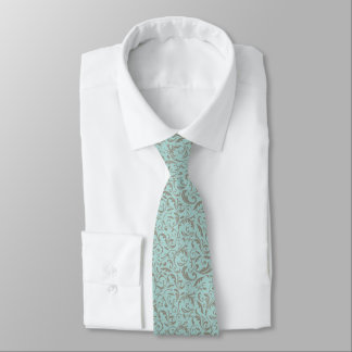Men's Tie Damask Print