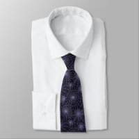 Men's Tie-Halloween Spider Webs