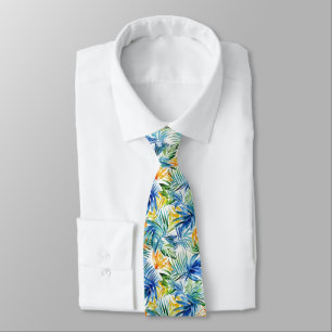 Men's Tie Tropical Palms 