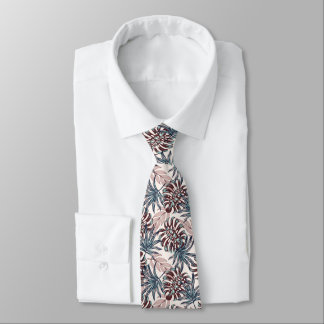 Men's Tie Tropical Palms