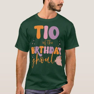 Mens Tio of the Birthday Ghoul Cute Ghost Hallowee T-Shirt