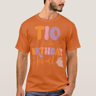 Mens Tio of the Birthday Ghoul Cute Ghost Hallowee T-Shirt